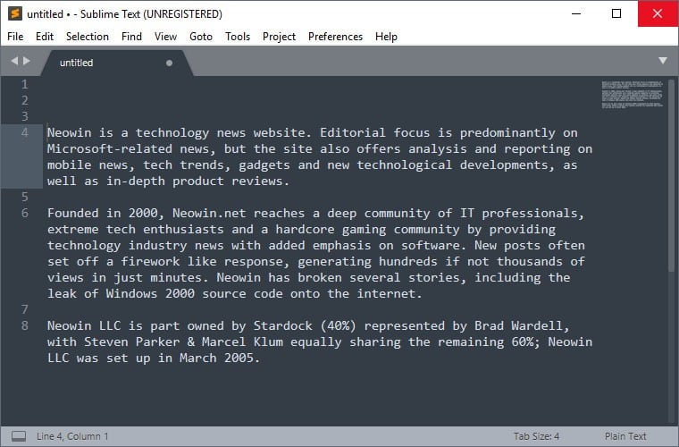 Sublime Text A Great Alternative of Notepad