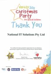 Variety 2011 Christmas Party for Special Children